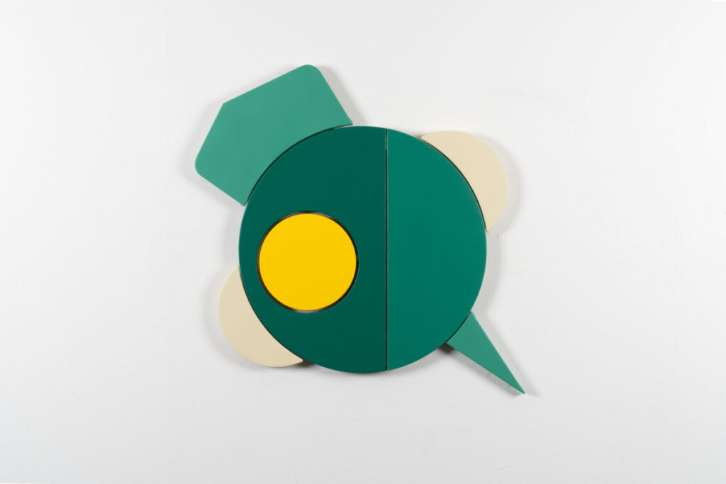 ”Take a run at the Sun”, Acrylic on canvas mounted on plywood, 80 X 80 Cm - 2024