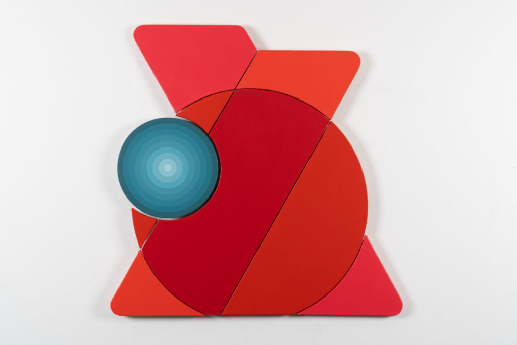 ”Lovesong for Patti Smith”, Acrylic on canvas mounted on plywood, 100 X 100 Cm. - 2024