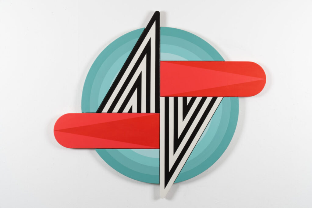 ”Come fly with Me”, Acrylic on canvas mounted on plywood, 106 X 118CM - 2024